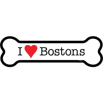 Boston - Bone Shaped Magnet