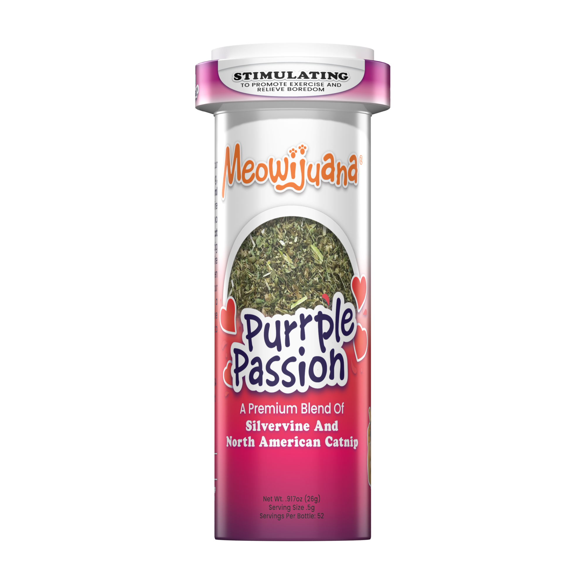 Purrple Passion - Silvervine and Catnip Blend