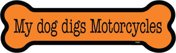My dog digs Motorcycles 2