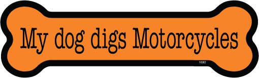 My dog digs Motorcycles 2