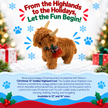Dog Toy Highland Cow 12