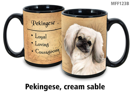 Pekingese White Mug Coffee Cup
