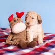 ZippyPaws Holiday Crinkle Reindeer Small