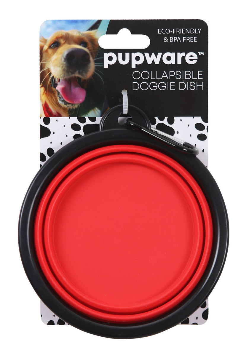 Pupware Collapsible Doggie Dish water or Food Travel Bowl