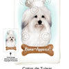 Coton de Tulear Flour Sack Kitchen Towel