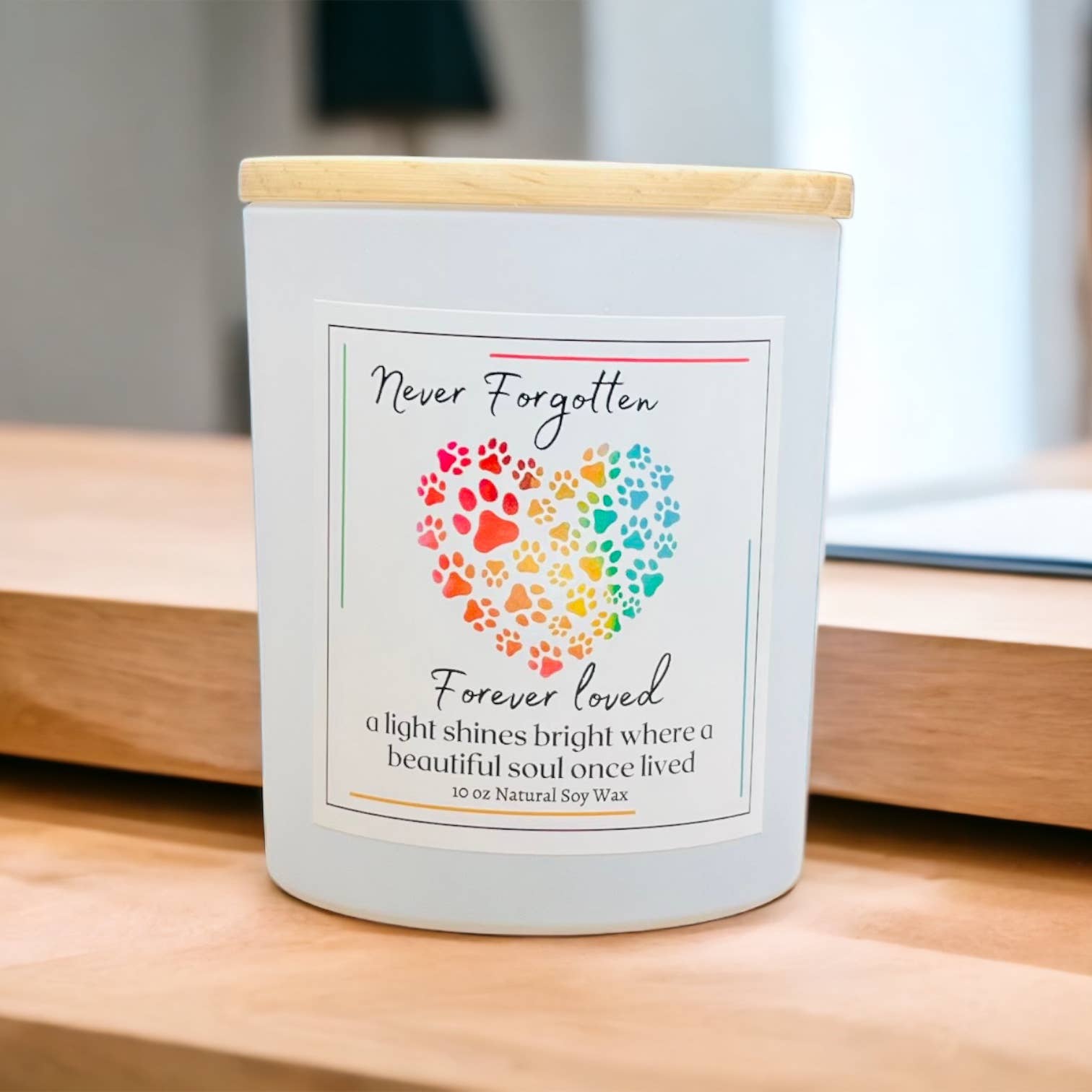 Pet Sympathy candle - Beautiful Soul
