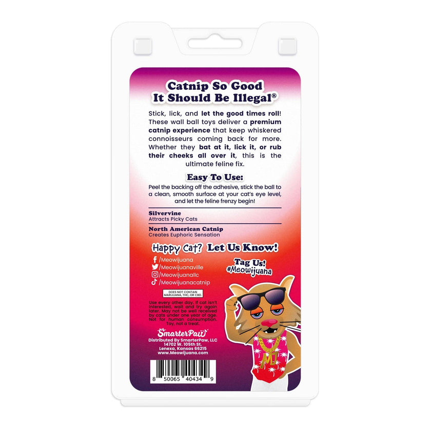 Meowijuana® Purrple Passion Stick 'n' Lick Catnip 2 Pack