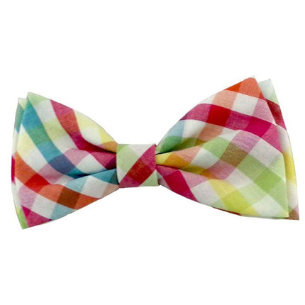 H&K Bow Tie Check Yellow/Orange