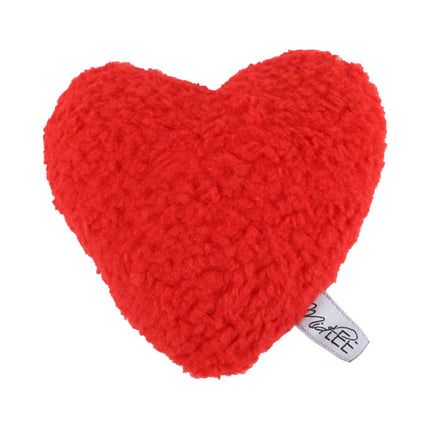 Valentine's Plush Red Heart Valentine's Day Dog Toy