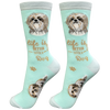 Shih Tzu Tan Dog Socks Unisex