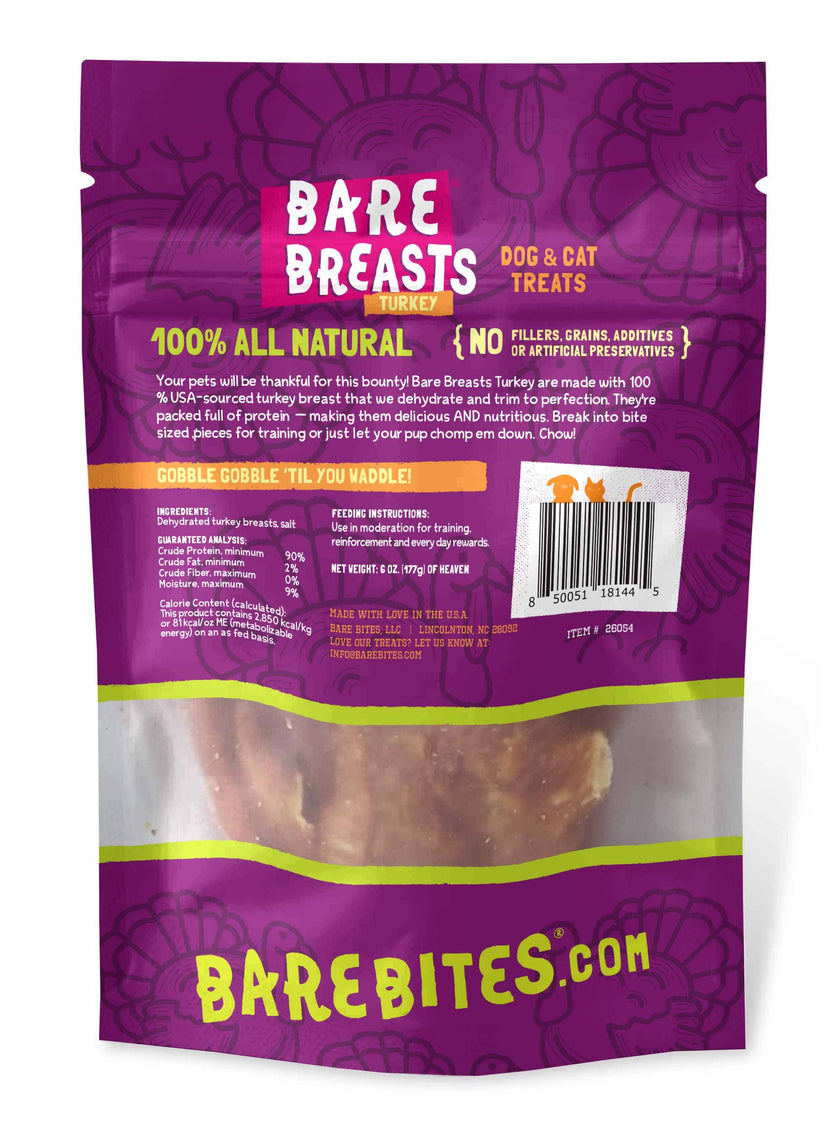 6oz. Bare Breasts - TURKEY case of 12 - Item #64056