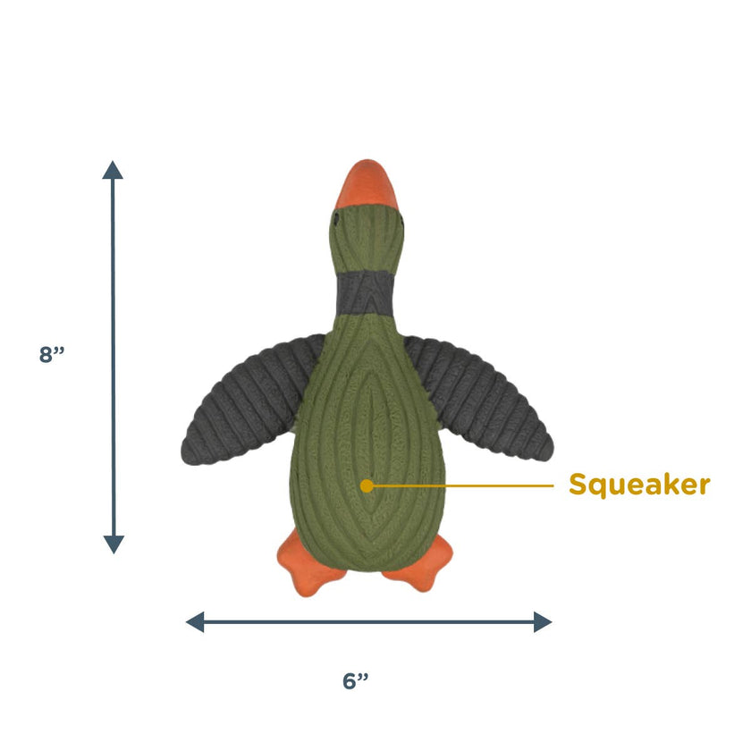 Dog Toy Duck Latex With Squeaker Toy
