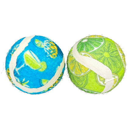 Multipet Margaritaville® Tennis Ball Cat Toy 2