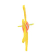 DuraForce Jr Angel Fish - Orange, Durable, Squeaky Dog Toy