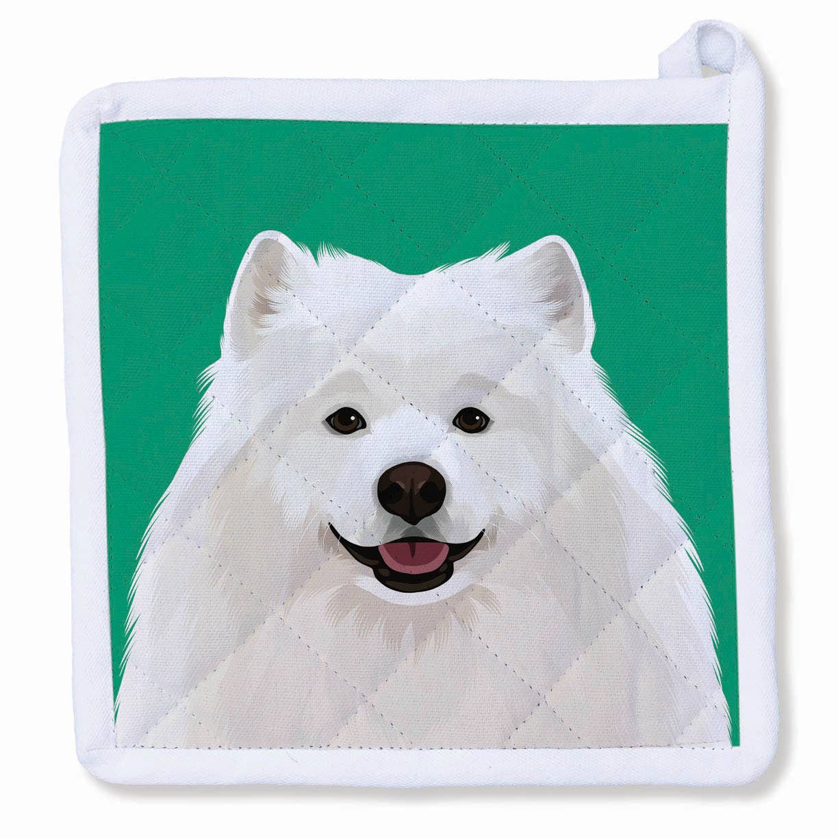 American Eskimo / Samoyed / Pyrenees Potholder 