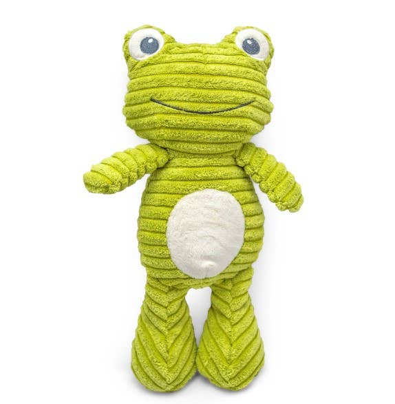 Dog Toy Frog ThoozyPet Tuff & Cuddly Frog Plush Dog Plush Toy 12.5