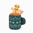 Dog Toy Gingerbread Latte Happy Woofmas Christmas Plush Toy Set