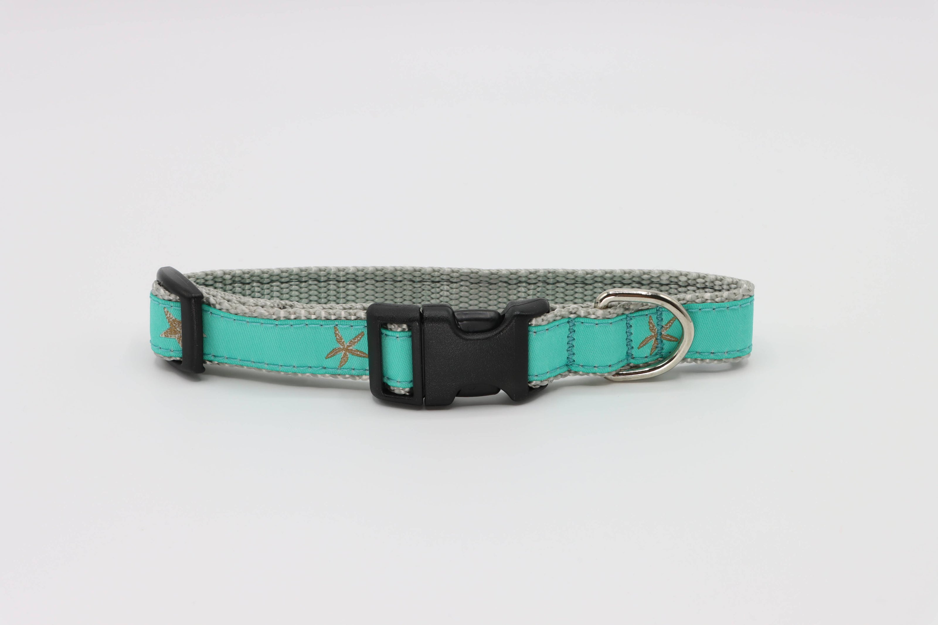 Starfish Side Release Buckle Ribbon Collar