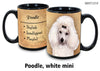 Poodle Mini White Mug Coffee Cup