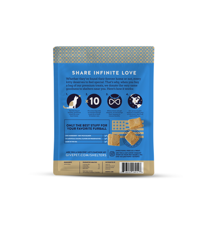 Cat Treat GivePet Purrfect Cast Freeze Dried Cat Treats