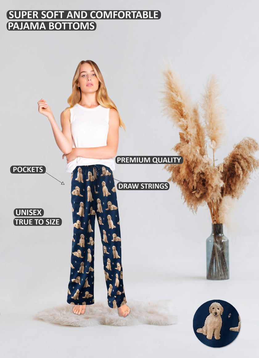 Goldendoodle Pajama Bottoms