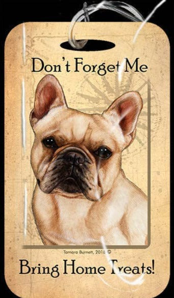 Travel in Style with Our French Bulldog Luggage Tag