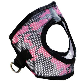 American River Camouflage Dog Harness - Pink Camo