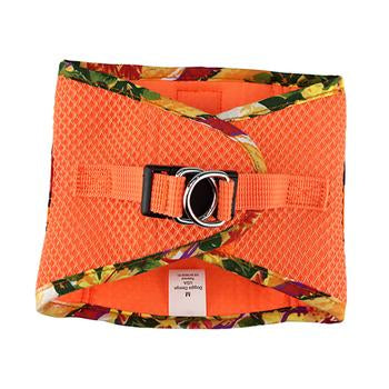 American River Hawaiian Trim Dog Harness - Sunset Orange