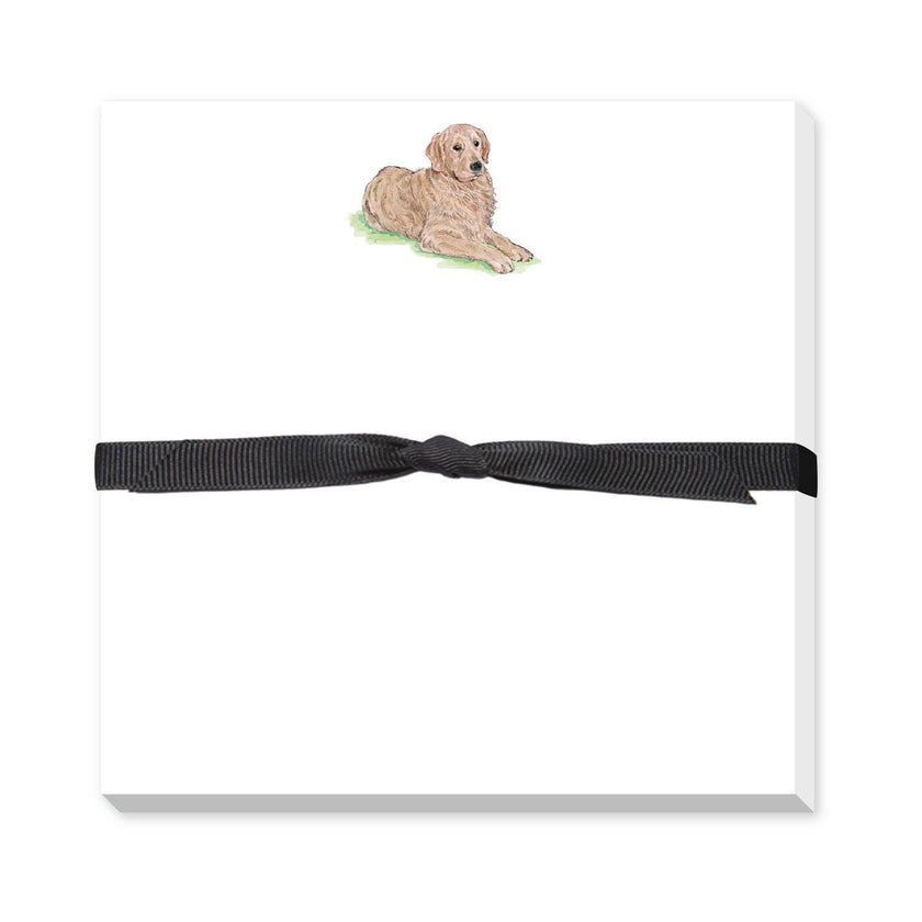 Golden Retriever Memo Notepad