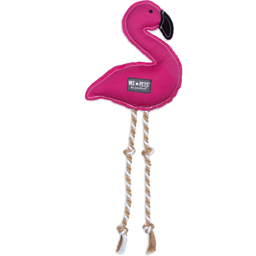 Dog-Gone Happy Canvas Dog Toy on Rope
