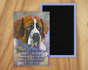 Saint Bernard Magnet UD