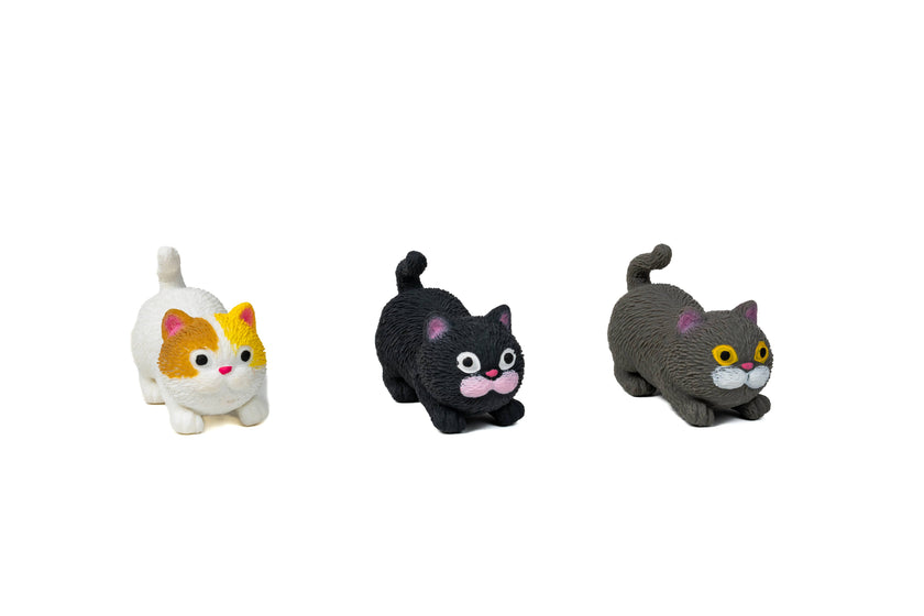 Toy Cat Stretching Squish Barnyard Fidget Toy Cat for Kids
