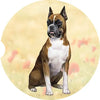 Boxer, Cropped Car Coaster