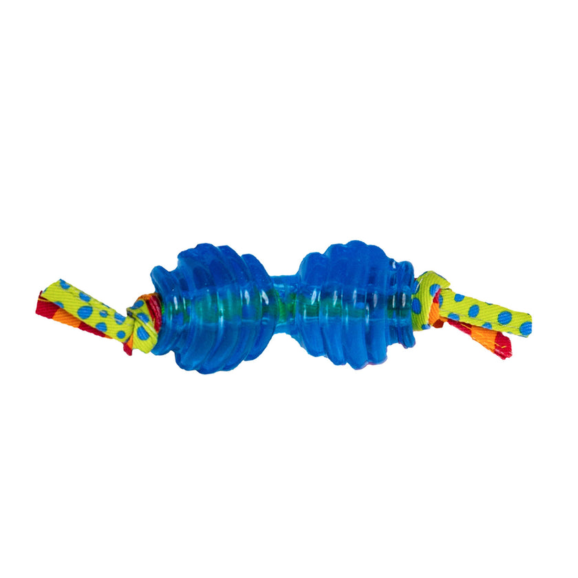 Petstages Orka Chew Pair Mini Bone & Dumbbell Dog Toys 2pc