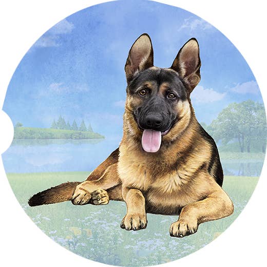 German Shepherd, Car Coaster