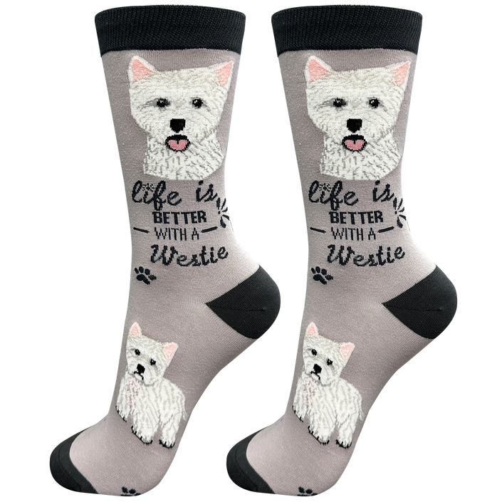 Westie Dog Socks Unisex