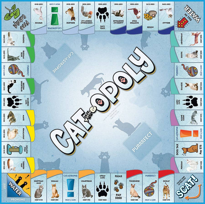 Cat-Opoly (new design) Board Game