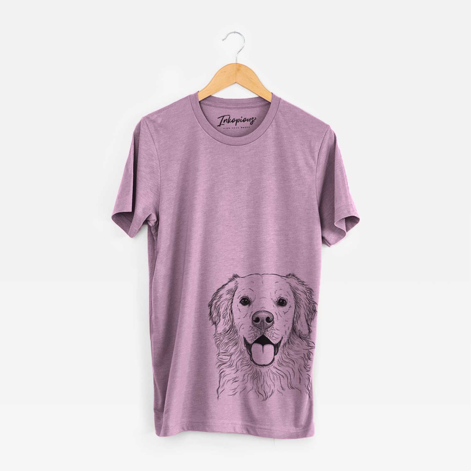 Golden Retriever Tee- Juniper