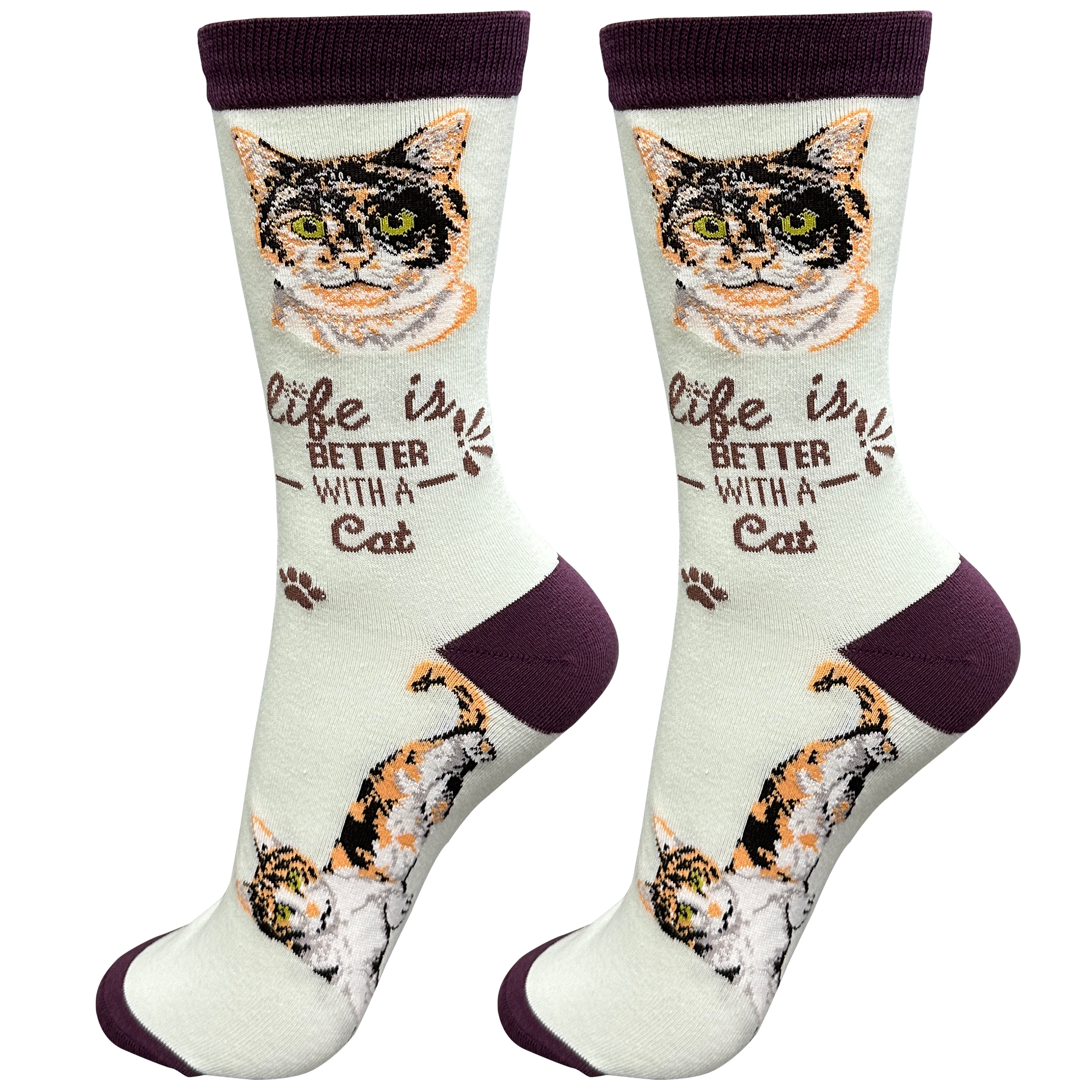 Cat Calico Socks Unisex