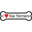 Rat Terrier- Bone Shaped Magnet