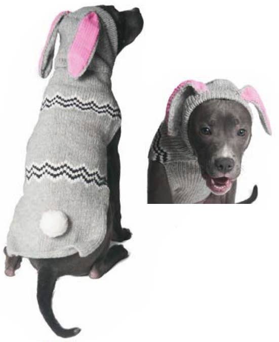 Bunny Dog Hoodie Pet Sweater