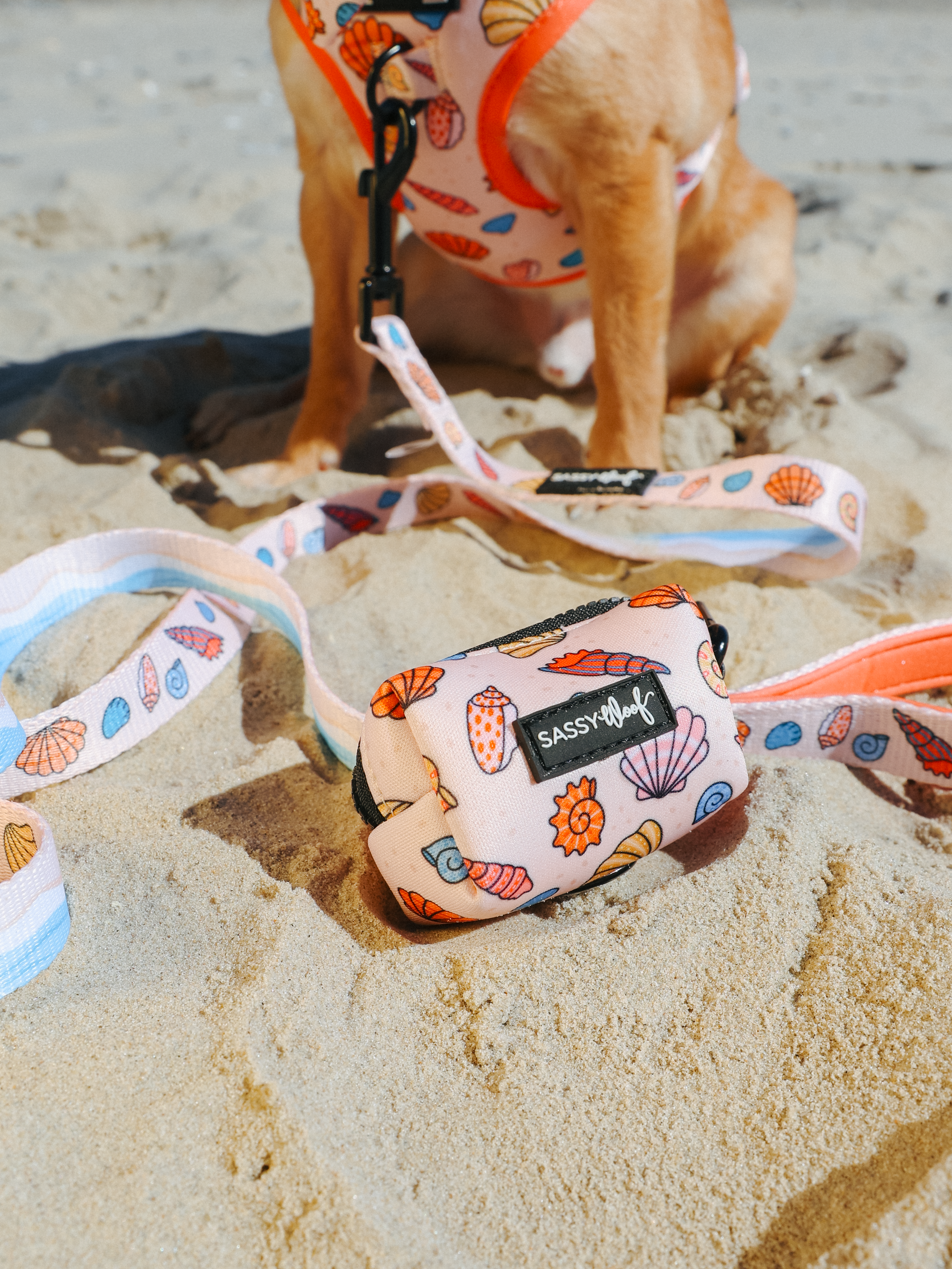 Dog Waste Bag Holder - Shell Yeah