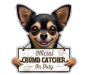 Chihuahua Black Chip Clip