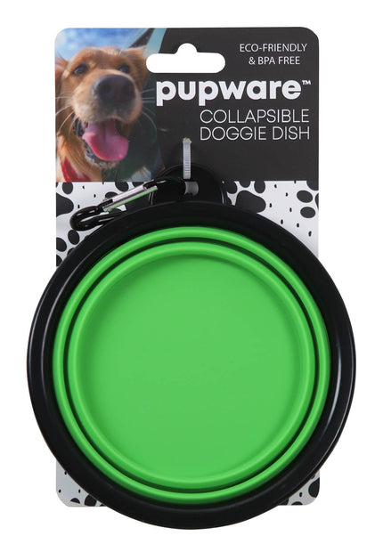 Pupware Collapsible Doggie Dish water or Food Travel Bowl