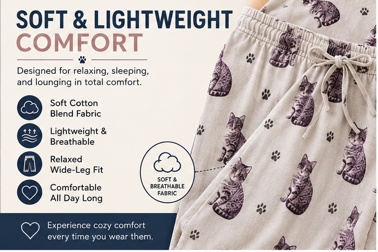 Bulldog Pajama Bottoms Pet Lover Pajama Pants