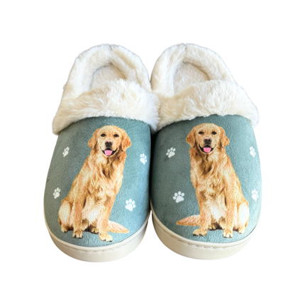 Golden Retriever Dog Pet lovers Snuggs Comfy Slippers