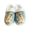 Golden Retriever Dog Pet lovers Snuggs Comfy Slippers