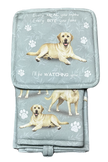 Labrador, yellow, oven mitt set