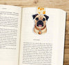 Pug Dog Reversible Magnetic Bookmark