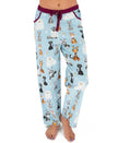 PJ Pants Catitude Blue Women's Pajama Pant